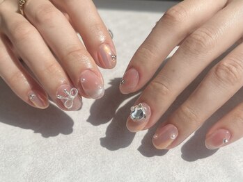 モン 伏見(Mon)の写真/【持ち込みデザインOK★初回オフ無料】シンプル上品*綺麗めニュアンス*ワンホン*オフィス[伏見/丸の内/栄]