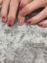 プライベート ネイルサロン マーマ(murmur)/赤ネイル