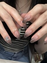 クリア(Clear)/黒グラデ♪