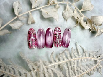 ブリスフルハピネス(Blissful happiness)/定額ネイル(Design)新春ver.