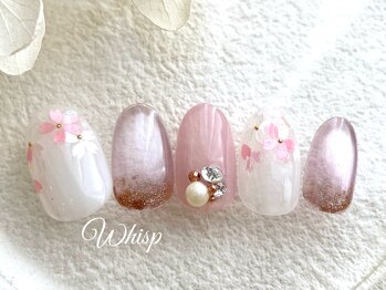 ウィスプ(WHISP)/桜ビジュー/パラジェル