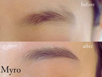 マイロ 原宿(Myro)/ナチュ眉毛/Myro原宿