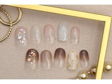 ネイルサロンプリッシュ 横浜店(prish)/6000円　アーガイル　大人ネイル