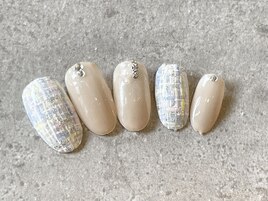 ツイードネイル