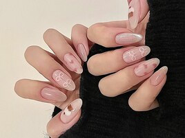 女子力高い持ち込みネイル