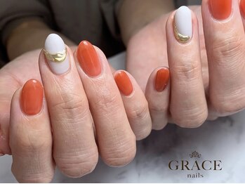 グレース ネイルズ(GRACE nails)/クリアテラコッタ