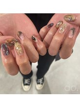 アオ 渋谷(ao.)/ゴールドネイル