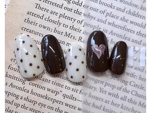 エブロマリン 湘南台店(evromarine)/バレンタインアシメネイル