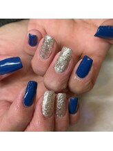 ウェリネイルサロン(WelinailSalon)/シンプル2色ネイル　3880円