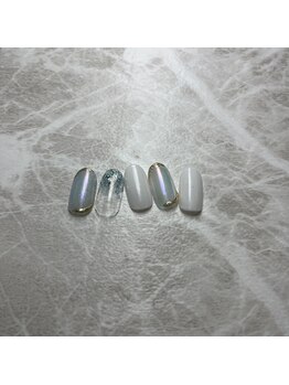 ネイルサロン エーナイン ちとせモール店/定額ネイル　春デザイン