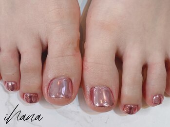 イハナ(ihana)/フット・ミラーネイル*