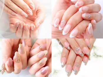 ルピナス(LUPINAS)の写真/手元がキレイに見えるシンプルなニュアンスネイル＊お洒落＋上品なデザインで美しい指先へと導きます♪