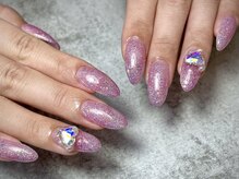 リノネイル(Lino Nail)/ジェルラメワンカラー