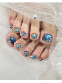 ブルーマグネットフット♪