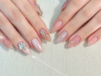 ナユキネイル 新宿店(NA.YUKI Nail)/やさしい雰囲気ネイル