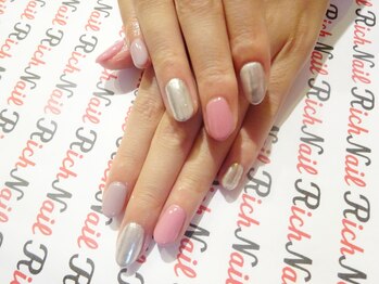 ネイル リッチ(Nail Rich)/大人気ミラーネイル☆