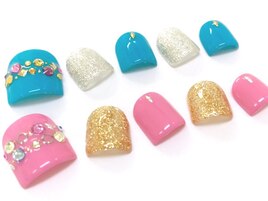 ワンカラー＋ストーン