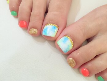 パラジェル認定サロン メールメール 池袋店(MereMer)/三角フレンチ ネオン 担当熊谷