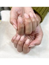 はあとねいる 宇都宮御幸ヶ原店/ワンカラーセンターラメ