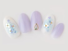 ネイルサロン アビー グランデュオ蒲田店(abbie)/【紫陽花ネイル2020】¥10692