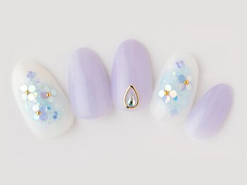 ネイルサロン アビー グランデュオ蒲田店(abbie)/【紫陽花ネイル2020】¥10692