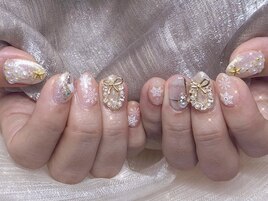クリスマスネイル