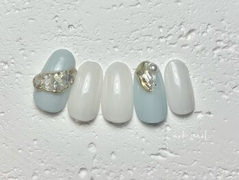 アークネイル 下北沢(urk.nail)/ぷっくりデザイン