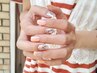 【hand】流行りのアシンメトリーネイル★ちぐはぐコース8300円
