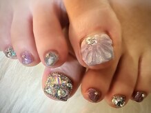 アミュリー ネイル アトリエ(Amury nail atelier)/ストーン シェル 貝殻 海
