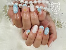 フロル(FLOR)/夏ネイル/マーメイドネイル/韓国