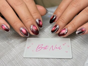 Best Nail 銀座店【ワンホンネイル・スカルプ・パラジェル・上品ジェルネイル】/シンプルデザイン