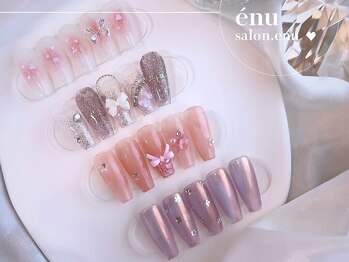 パラジェル フィルイン マグネット 韓国ネイル専門店 salon enu【名古屋駅前店】/定額/マグネット/韓国/ワンホン