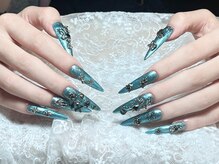 ナナネイル(Nana Nail)/マグネットゴテゴテネイル