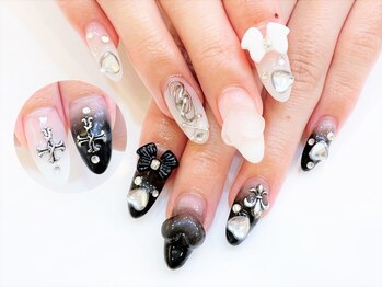 ネイルコレクション ピンク(Nail Collection Pink)/スカルプ放題：アシメ：ぷっくり