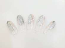 ビーケア 自由が丘店(B.care)/ラメグラデーション￥6480