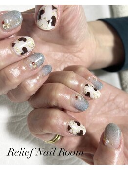 リリーフネイルルーム(RELiEF NAiL ROOM)/ハートネイル