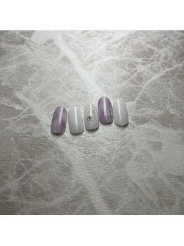 ネイルサロン エーナイン ちとせモール店/定額ネイル　春デザイン