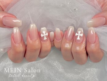 マインサロン(MEIN Salon)の写真/【学割U24】学生も大歓迎!色混ぜOKオーダーメイドカラー&トレンドの大人可愛いデザインで指先からhappyに♪