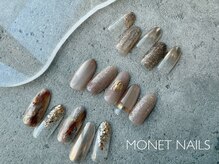 モネネイルズ(MONET NAILS)の雰囲気（定額デザイン♪月替わりのお得なデザインとなっております！）