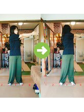 サプライズ整体院/30代ママさんの腰痛初回結果