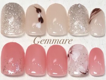 ジェンマーレ 青葉台店(Gemmare)の写真/爪の形や長さに合わせた施術で、指先が綺麗に見える♪初めての方に◎オフ無料・プチデザインコース/¥6,950