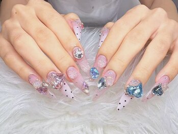 ハミ 新大久保(H'ami)の写真/SNSで話題★大人気チップ長さだし×マグネットネイル♪持ち込みOKのやり放題で最旬トレンド