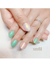 アンフィルルーム(unfil room)/オーロラネイル