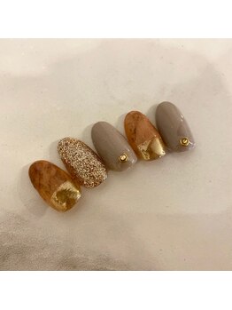 ベーシック ネイルウィザードアカデミー 麻布十番店(Basic×NailWizardAcademy)/11月厳選4種トレンドデザイン1