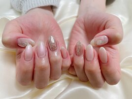 1月定額A アクセサリーネイル