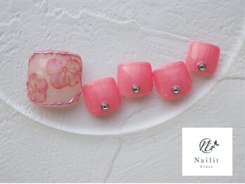 ネイリット 銀座(Nailit)/フットネイル 11800¥【¥12980】