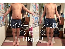 アクアベール/ハイパーナイフで別人に！