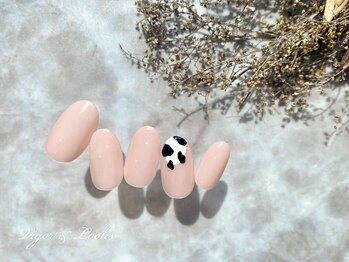 ヴィガー アンド ルックス 白金 目黒(Vigor&Looks)/ピンク 韓国ネイル ワンカラー