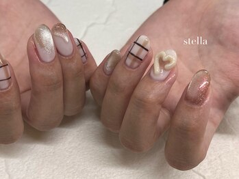 ステラ(stella)/heart nail