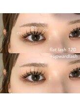 ライル(RILE)/flat lash120+upwardlash